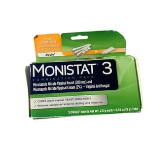 Monistat 3 -Day Treatment Combination Pack